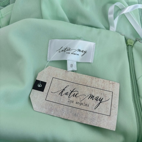 Katie May X REVOLVE A Cut Above Gown in Seagreen Size S - Picture 9 of 15